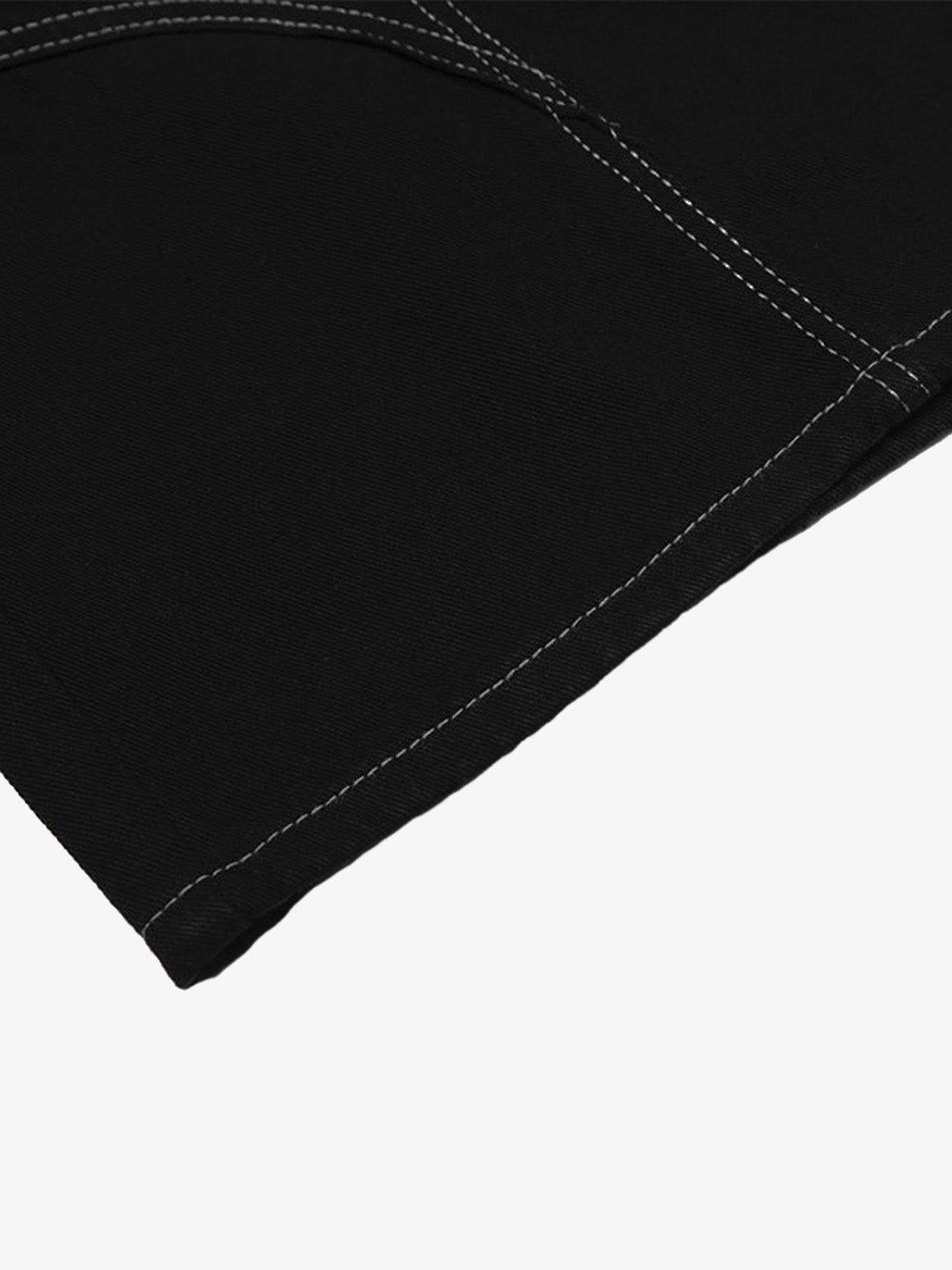 Welt-Embellished Cargo Jorts - 2408