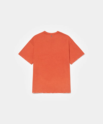 Logo T-shirt Vintage Orange
