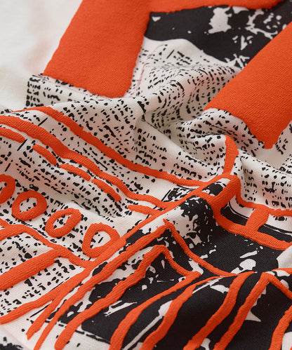 Piet + Pacaembu T-shirt - Bone White