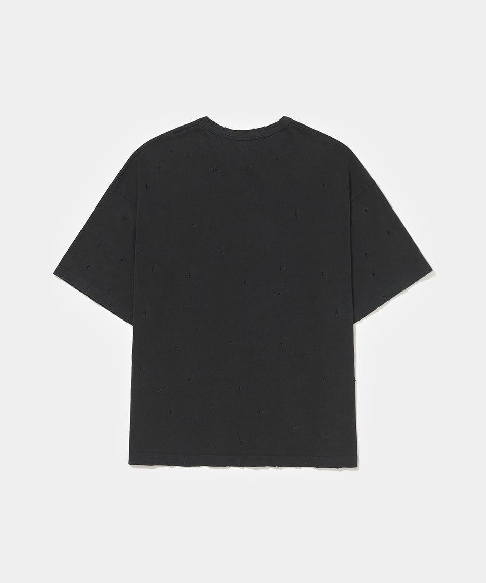 Trashed T-Shirt - Black