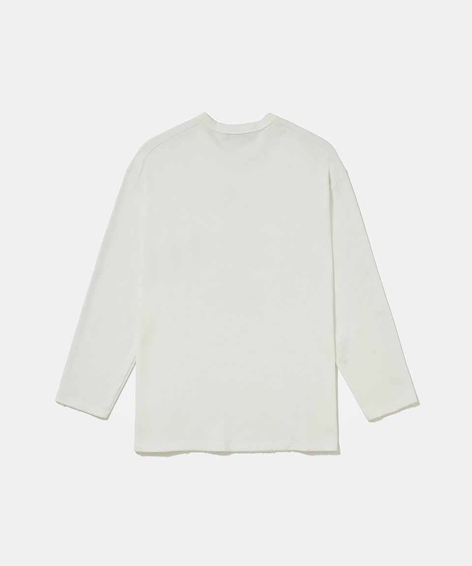 Football Association Long Sleeve T-shirt Bone White