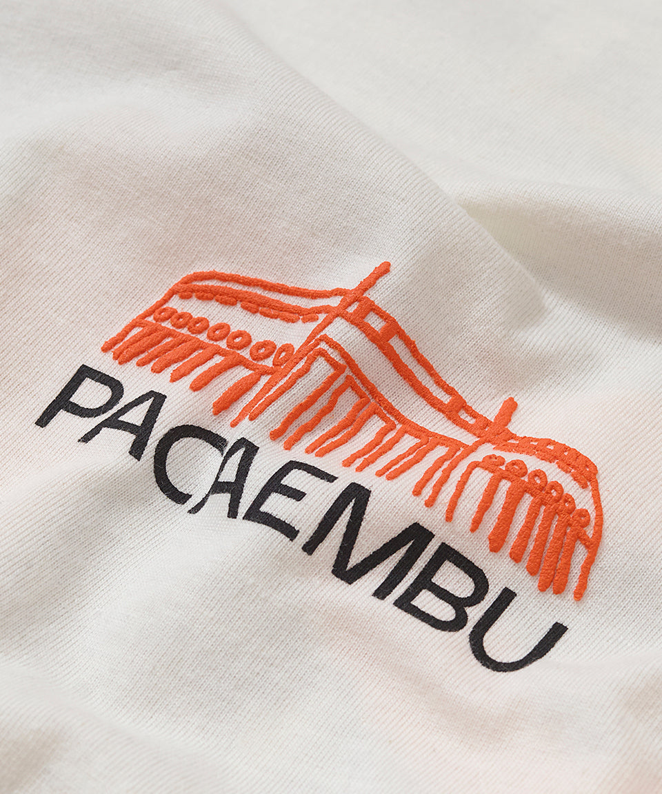 Piet + Pacaembu T-shirt - Bone White
