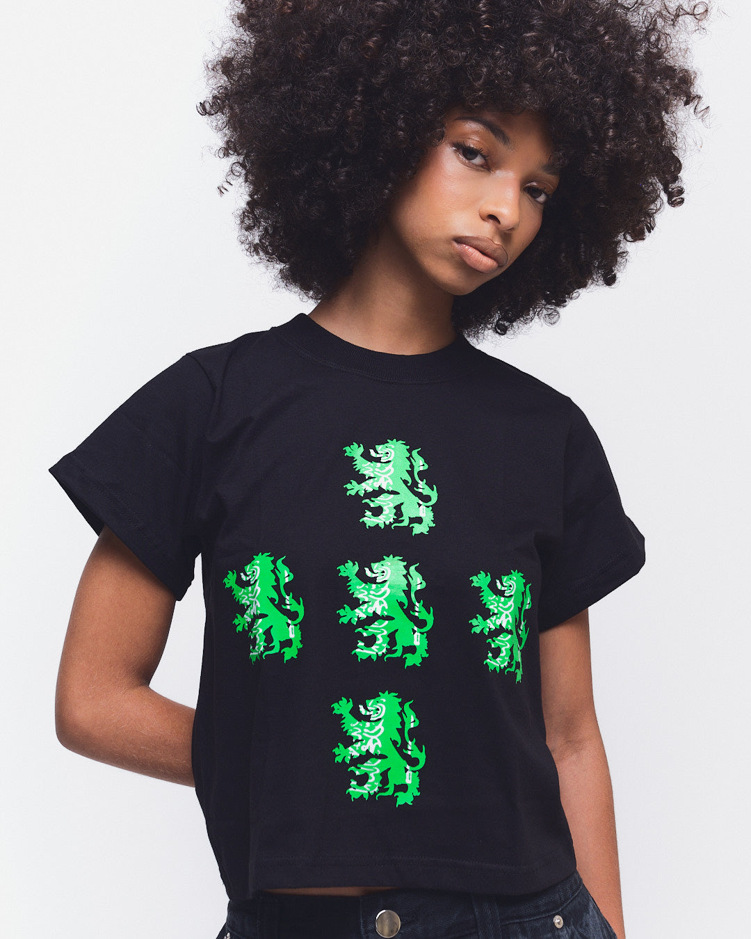 BABY TEE HOLANDA PRETA