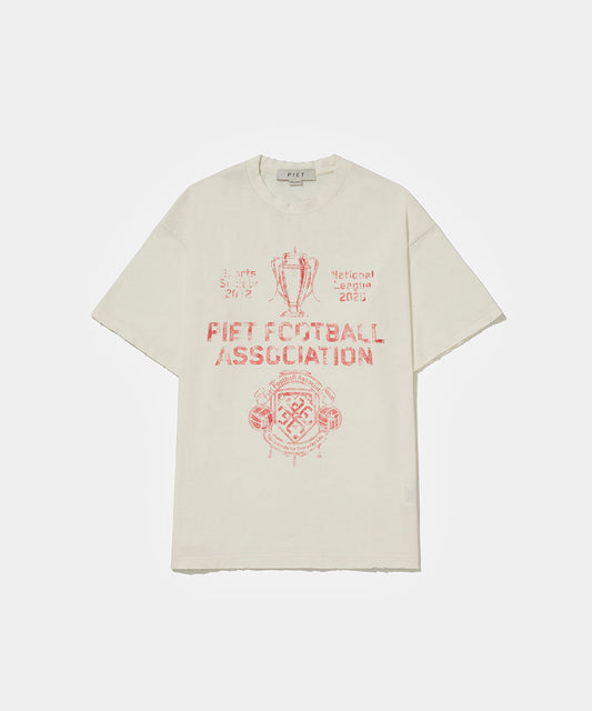 Football Association T-shirt Bone White