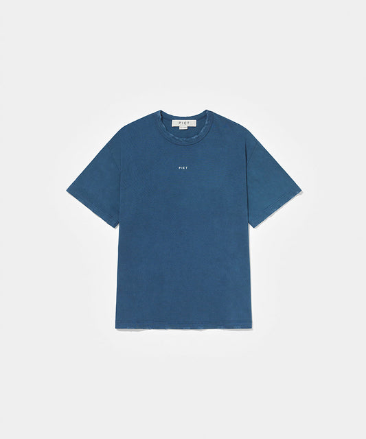 Logo T-shirt Vintage Navy Blue